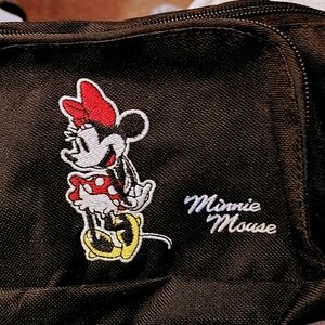 Kids Walt Disney Minnie Mouse Black Fanny Pack. Excellent Condition.